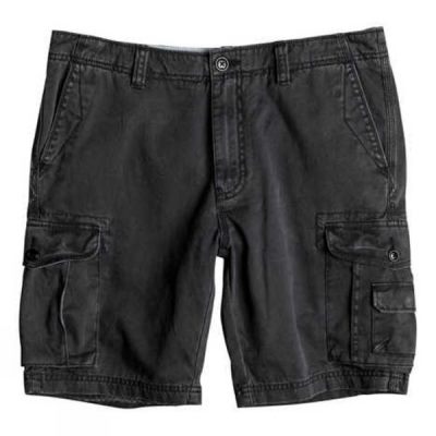 Pantalones Cortos Quiksilver Crucial Battle Hombre - Negras - Chile XZH784052